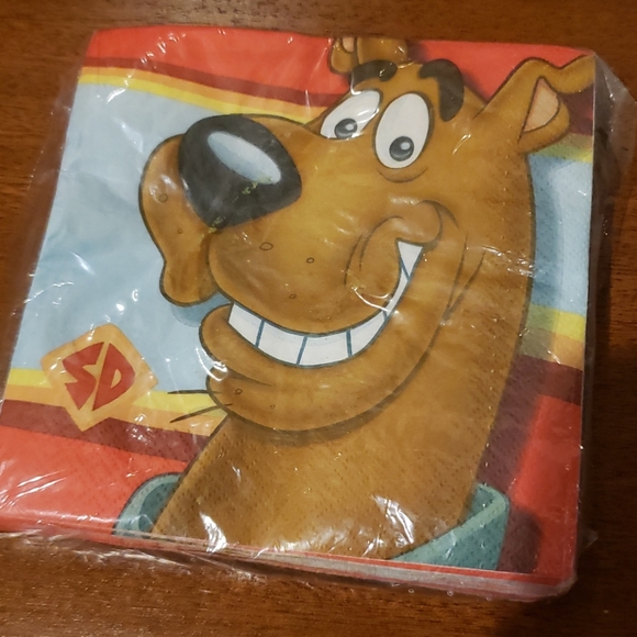 Vintage Hallmark Scooby-Doo party plates napkins - Picture 4 of 6